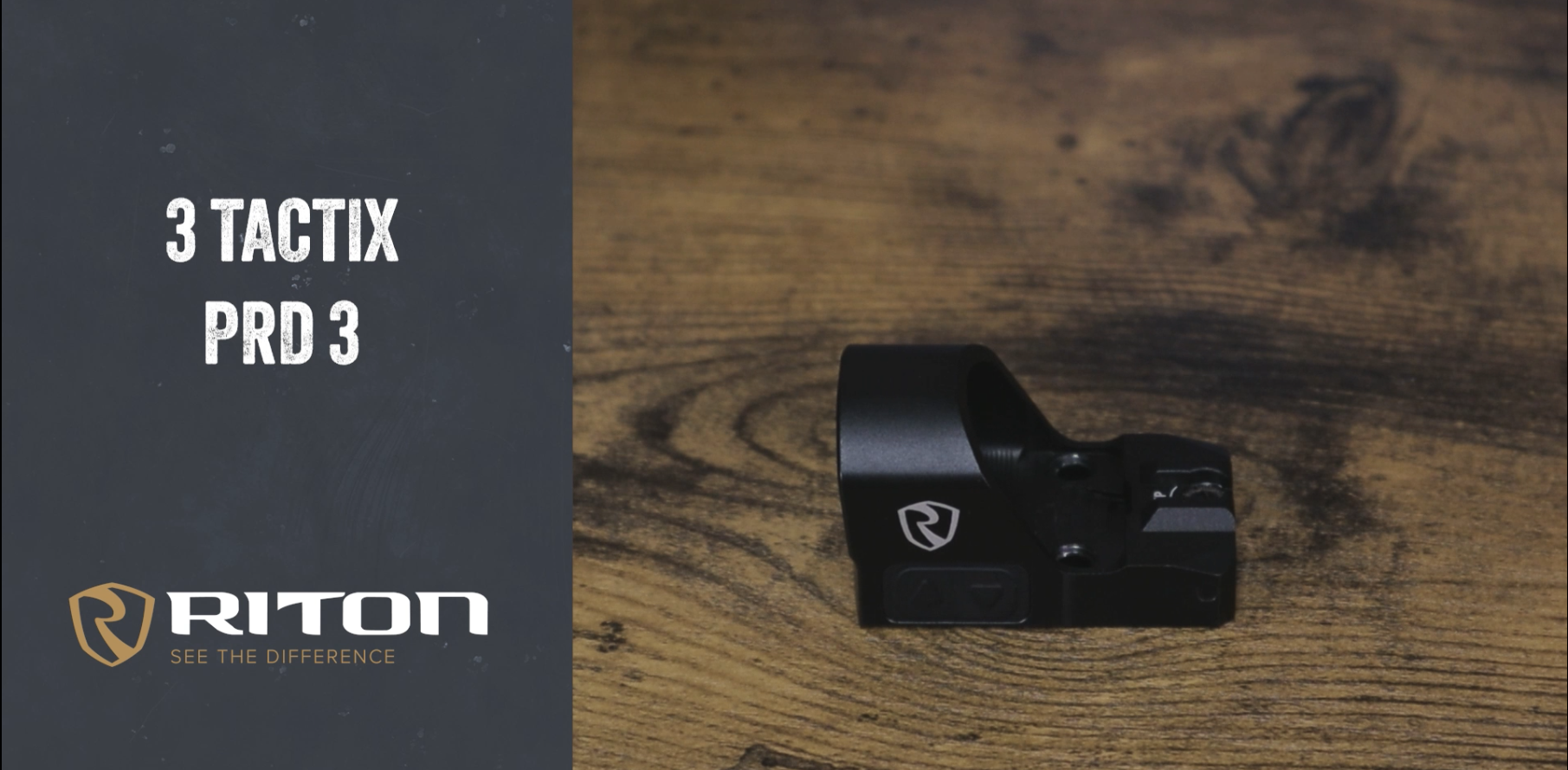 Amazon.com : Riton Optics Series 3 Tactix PRD 3 Red Dot Sight